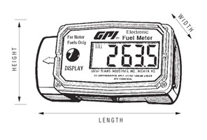Flomec GPI 01N Series Water Meter