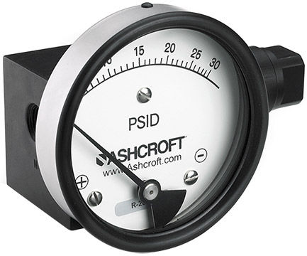 Ashcroft 1130 Series Differential Pressure Gauges