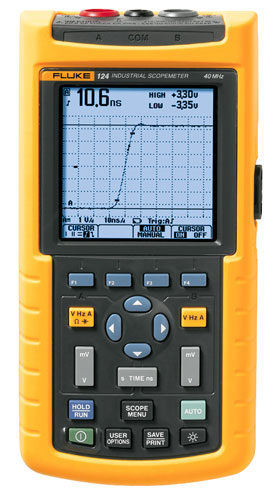 Fluke 124 ScopeMeter Test Tool