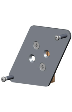 Optris ACCTRAIL Rail Mount Adapter