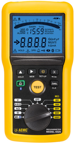 AEMC Model 6526 1000V Megohmmeters
