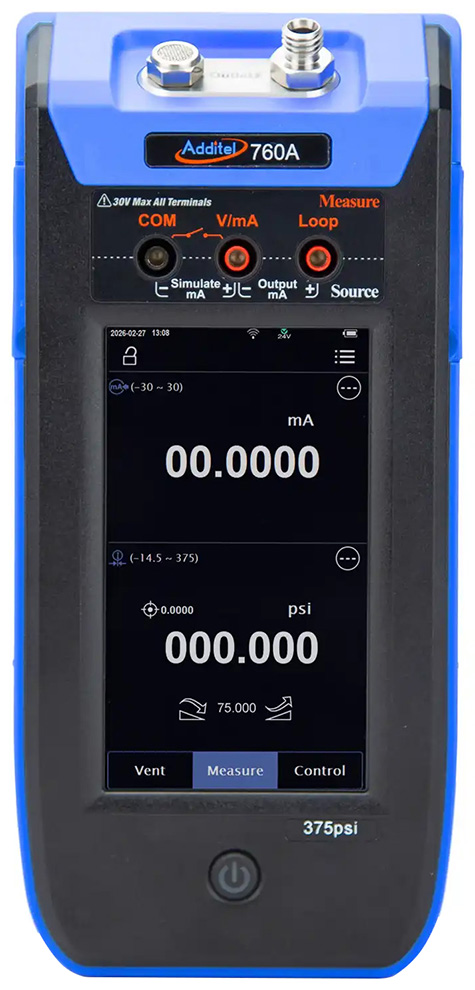 Additel ADT760A / ADT760S Series Pressure Calibrator