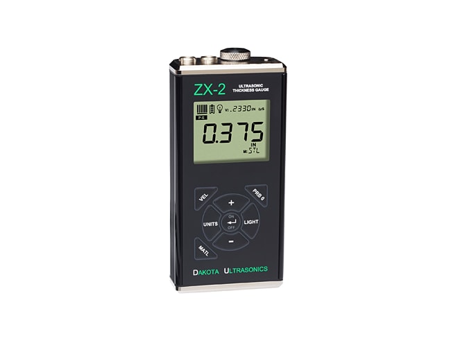 Dakota Ultrasonics ZX-2 Fixed-Velocity Thickness Gauge