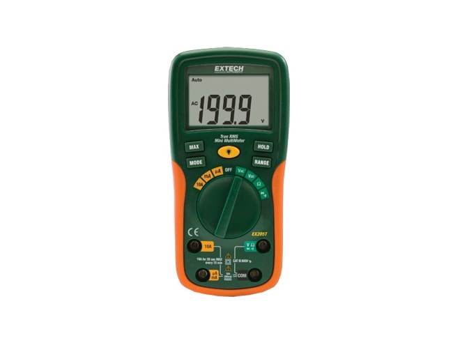 Extech Digital Rms Multimeter Extech EX205T True RMS Digital Multimeter | Multimeters | Instrumart