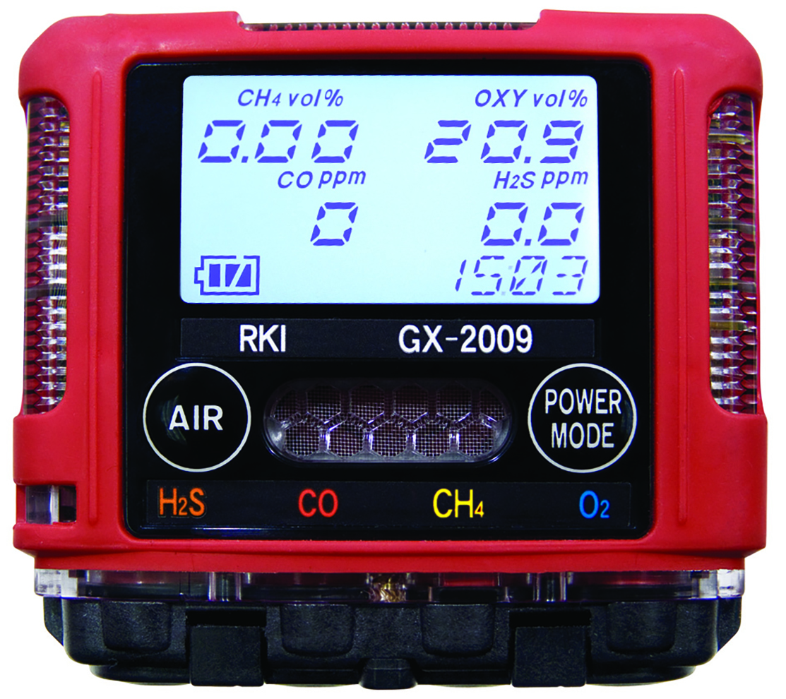RKI Instruments GX-2009 MSHA Confined Space Monitor