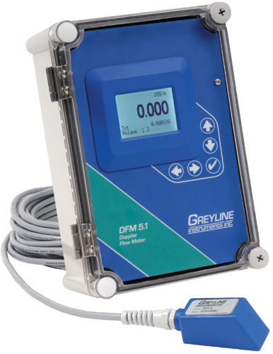 Greyline Instruments DFM 5.1 Doppler Flow Meter