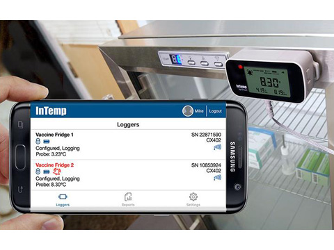 InTemp CX402-TxM Temperature Data Loggers