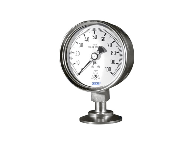 WIKA M93X.3A Sanitary Pressure Gauge