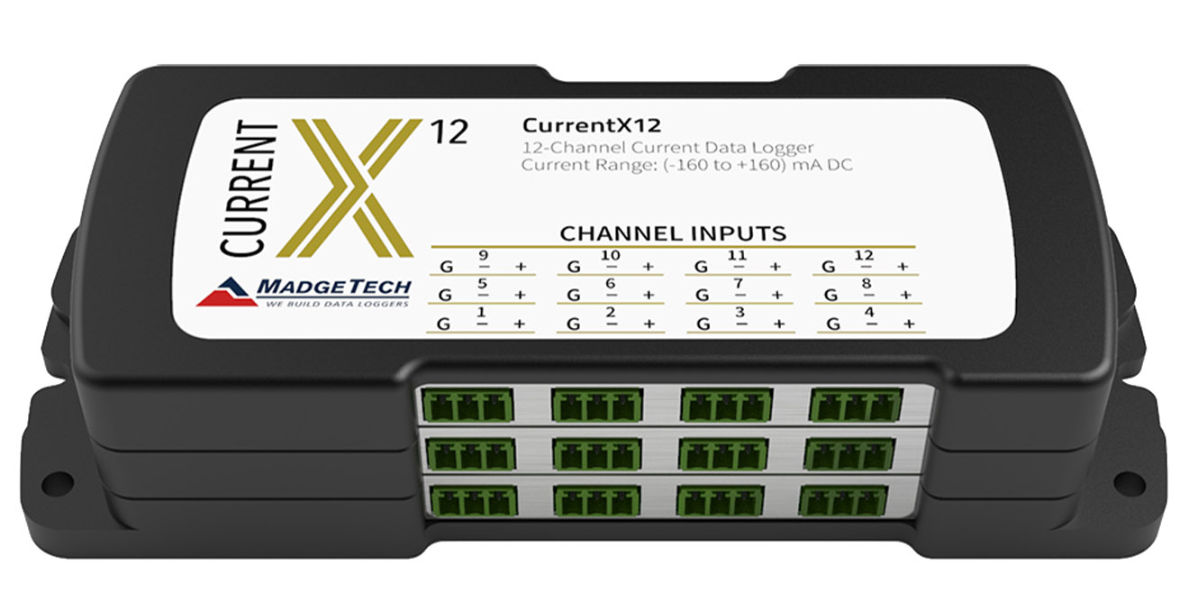 MadgeTech CurrentX Series Current Data Logger