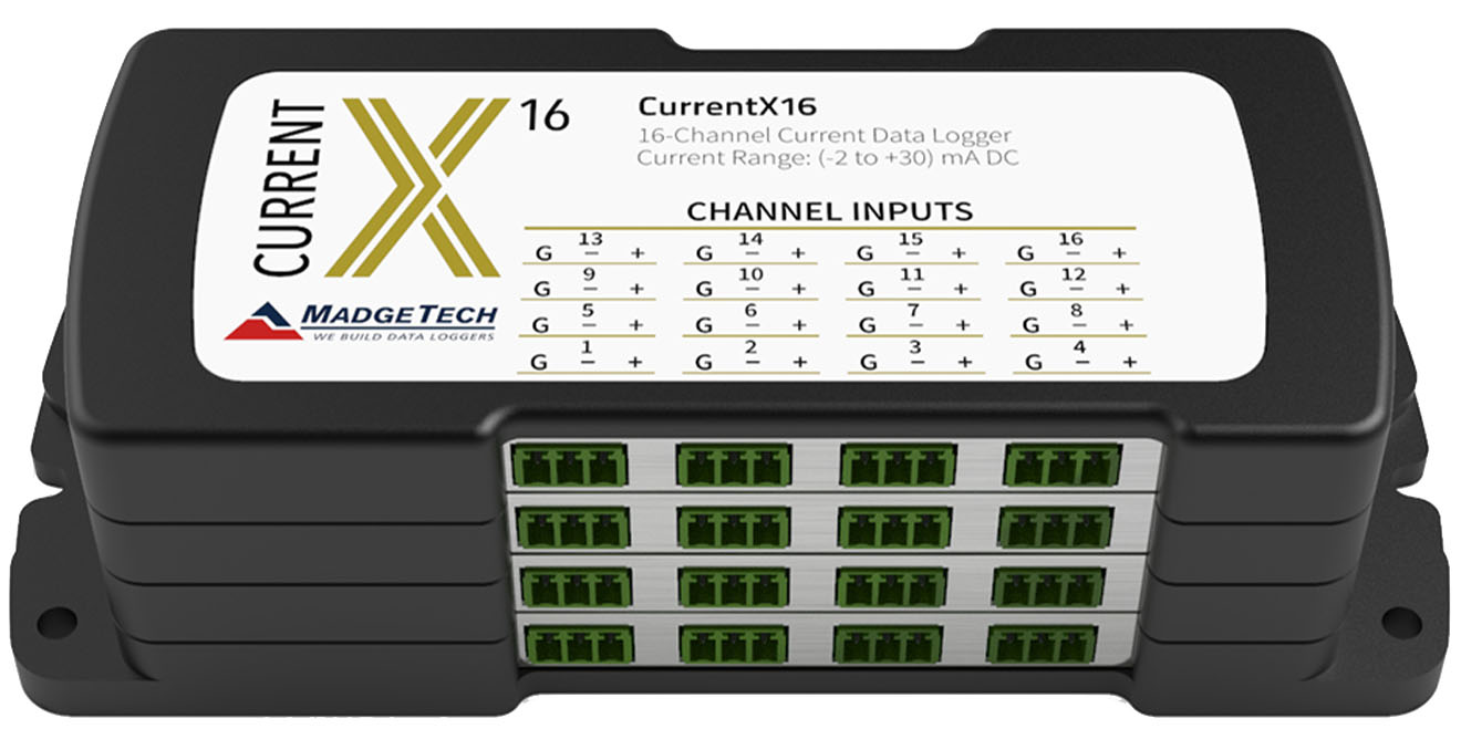 MadgeTech CurrentX Series Current Data Logger