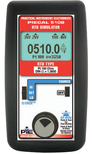 PIE 510B and 511B RTD Simulators