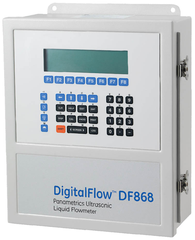 Panametrics DigitalFlow DF868 Ultrasonic Flow Meter