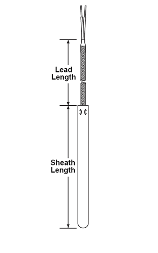 Watlow Rigid Sheath Thermocouple