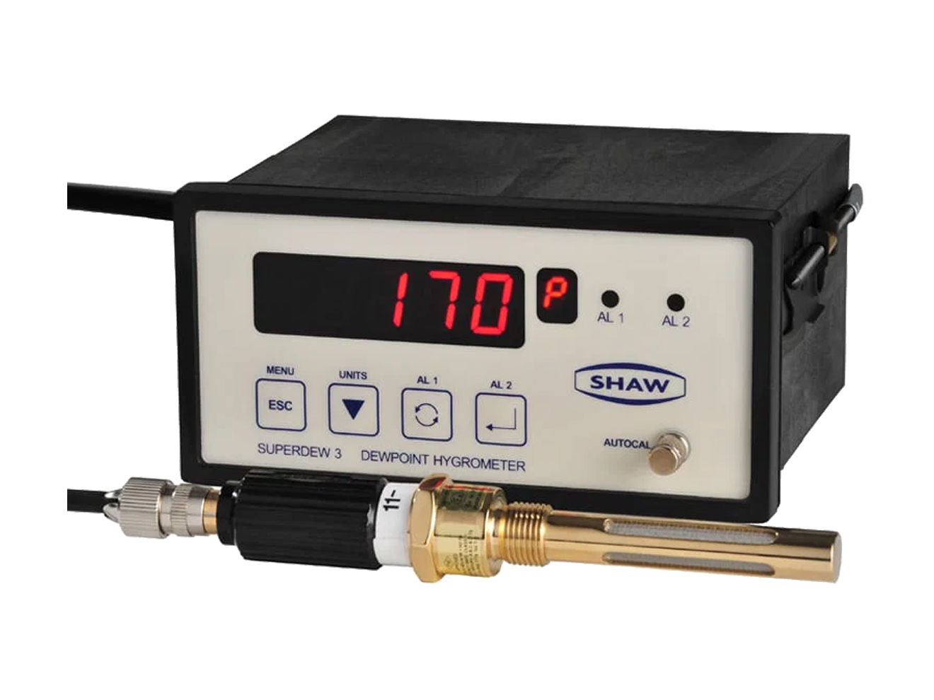 Shaw Moisture Meters SUPERDEW 3 Inline Hygrometer