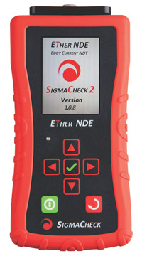 ETher NDE SigmaCheck-2 Eddy Current Tester