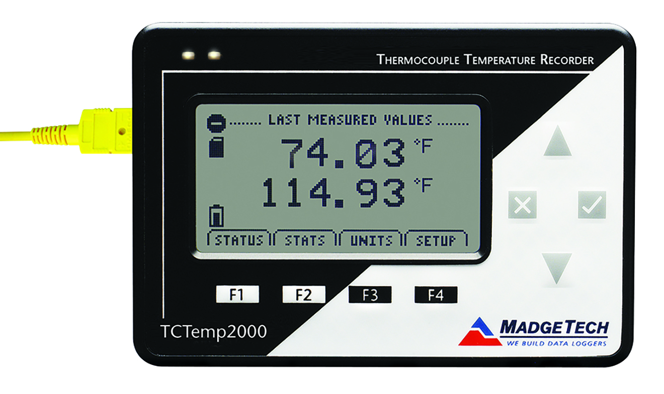 MadgeTech TCTemp2000 Temperature Data Logger