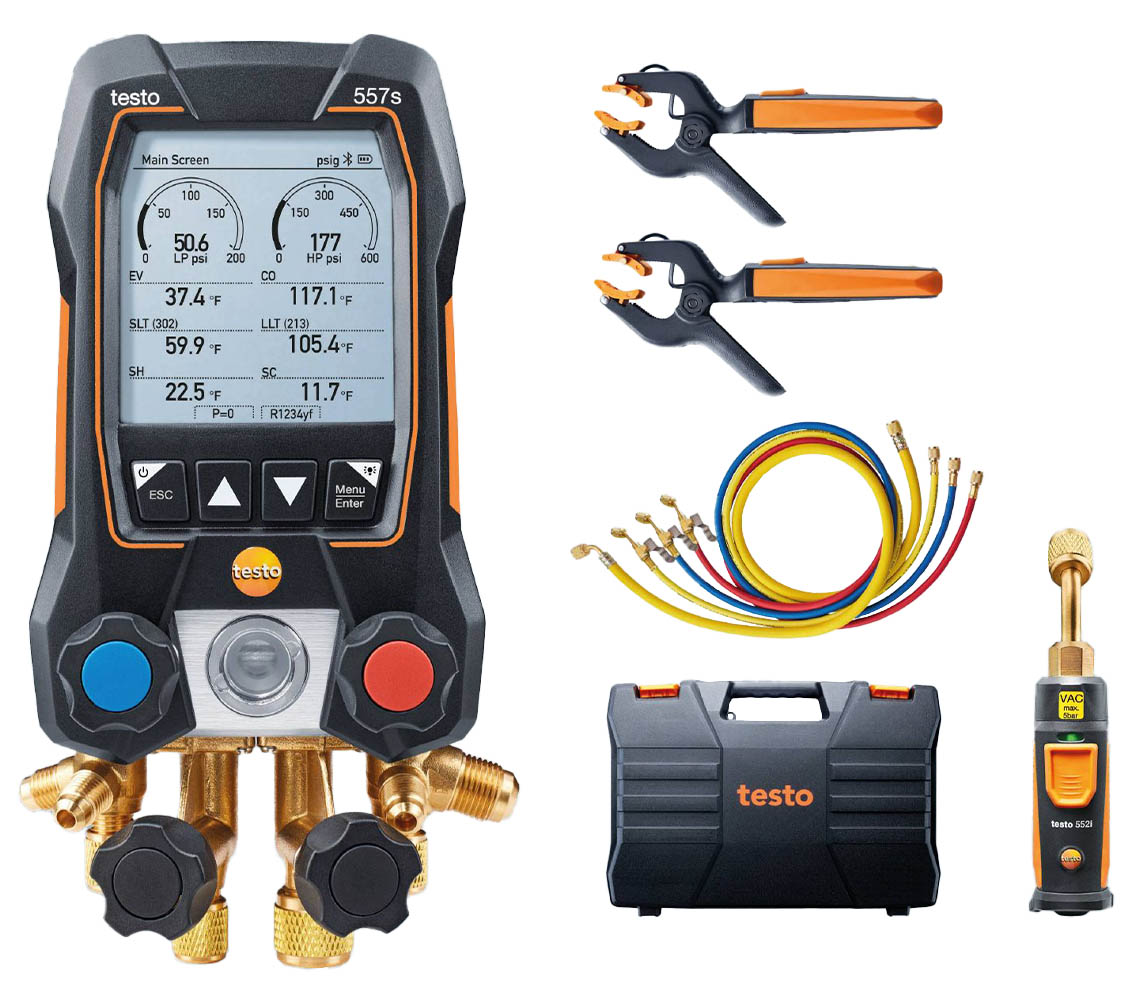 Testo 557S Digital Manifold Kit