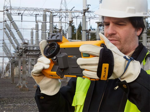 Fluke TiX501 60 HZ Infrared Camera with rotating lens