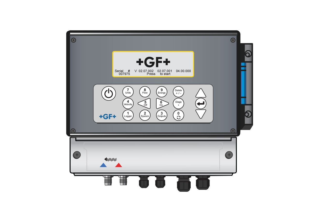 GF Signet U3000 Ultrasonic Flowmeter/Heatmeter