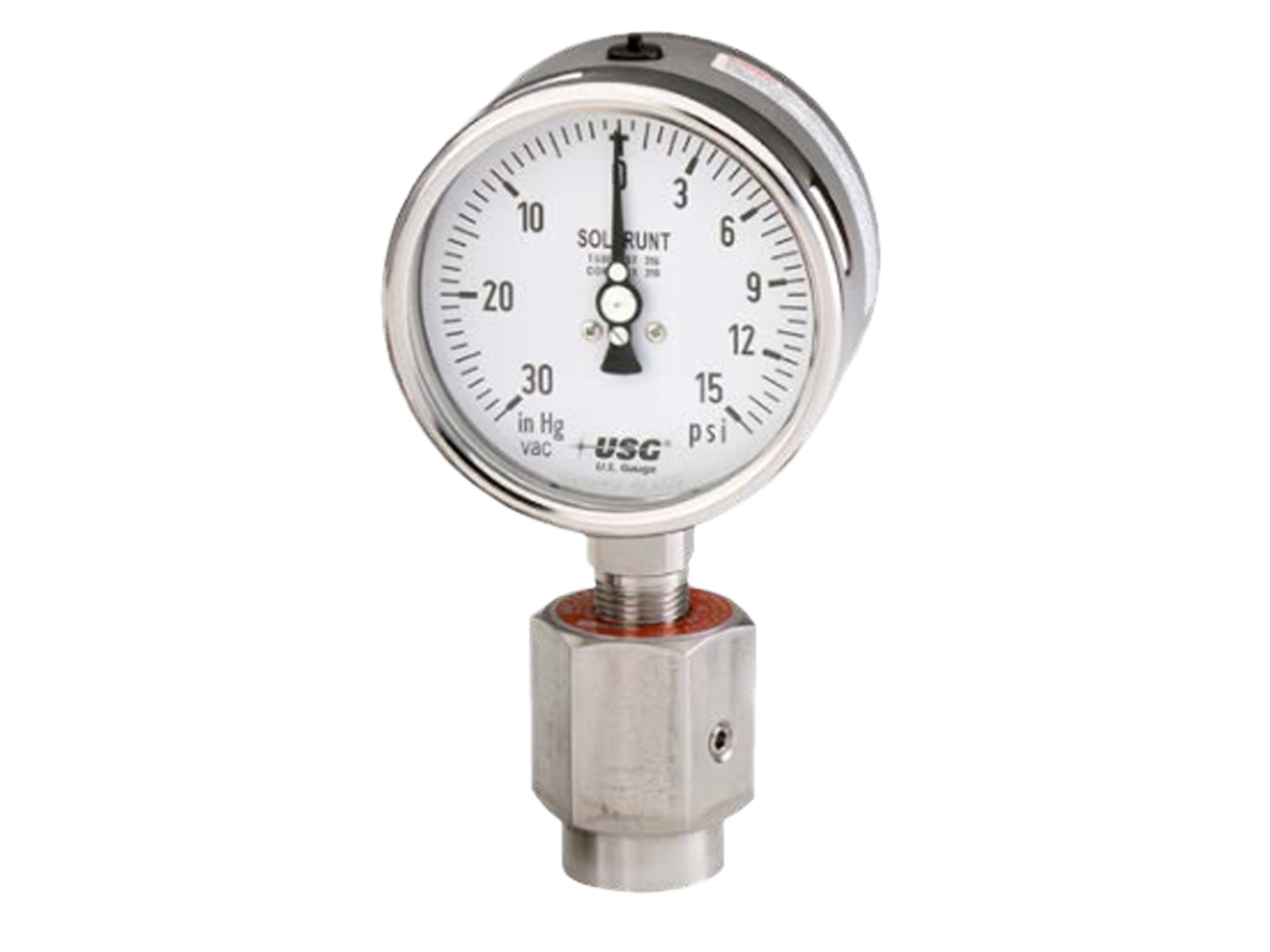 US Gauge Model 659 Liquid Fillable Gauge