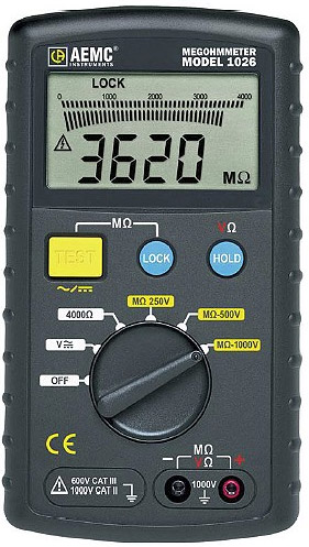AEMC Model 1026 Megohmmeter