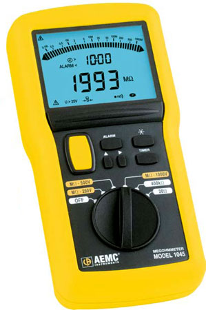AEMC Model 1045 Megohmmeter