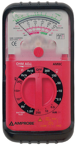 Amprobe AM8C Analog Multimeter