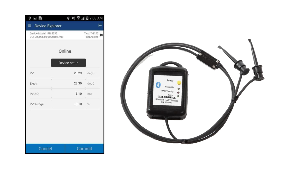 ProComSol COM-DROID-DUAL Android HART Communicator Bundle