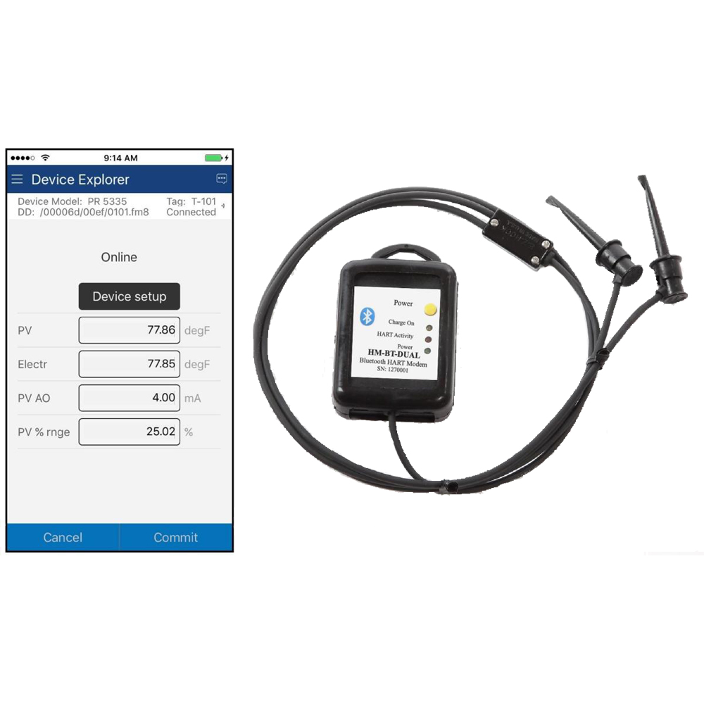 ProComSol COM-IOS-DUAL HART Communicator Bundle