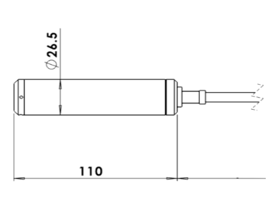 Ellenex PLM2-L Low Power Submersible Level Transmitter