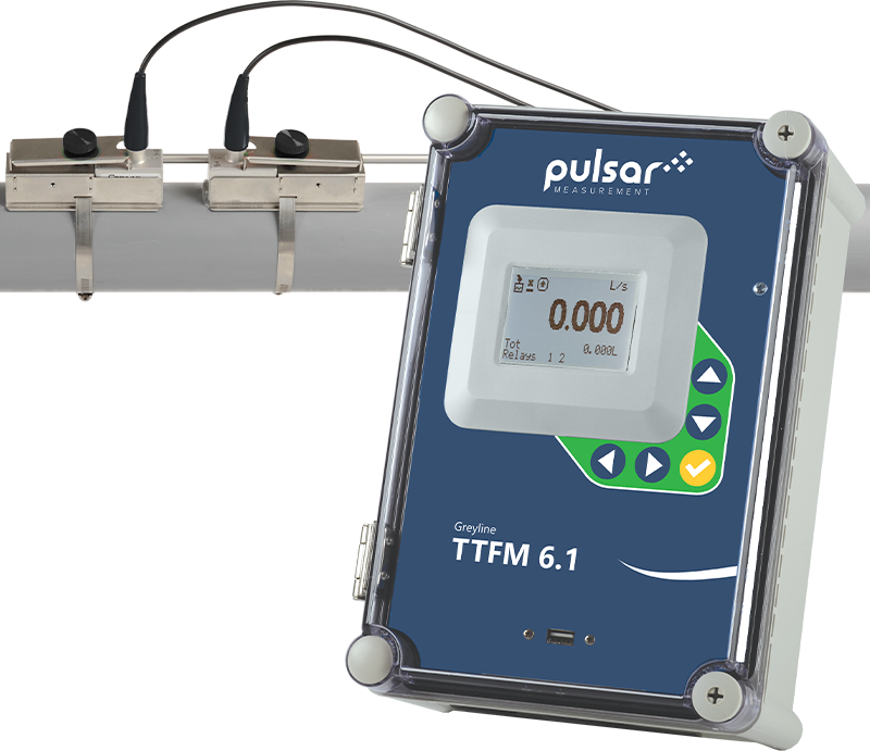 Greyline Instruments TTFM 6.1 Ultrasonic Flow Meter