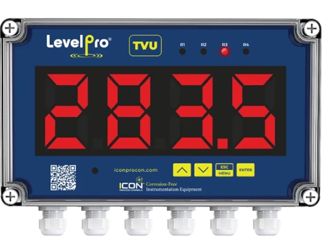 ICON TVU Multi-Color Level Display
