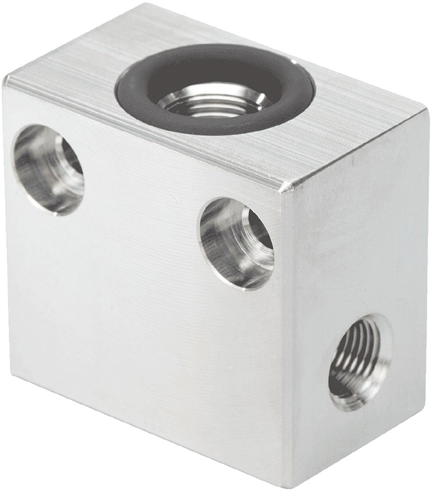 ifm efector U4 Series Flow Block