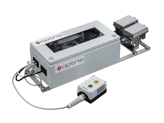 Glass Inspection System Optris 640 R Top Down Glass Inspection System | Thermal Imagers ...