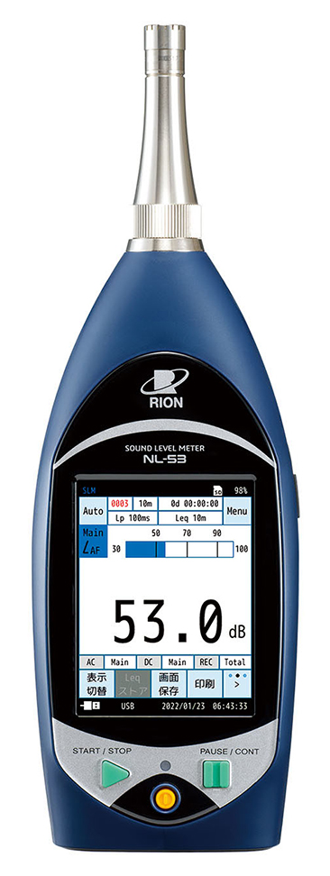 Rion NL-X3 Sound Level Meter